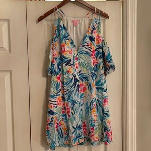 Lilly Pulitzer Bellamie cold shoulder dress